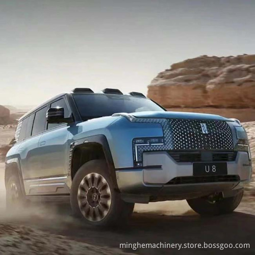 BYD looks up u8 amphibious overlord hybrid SUV super performance